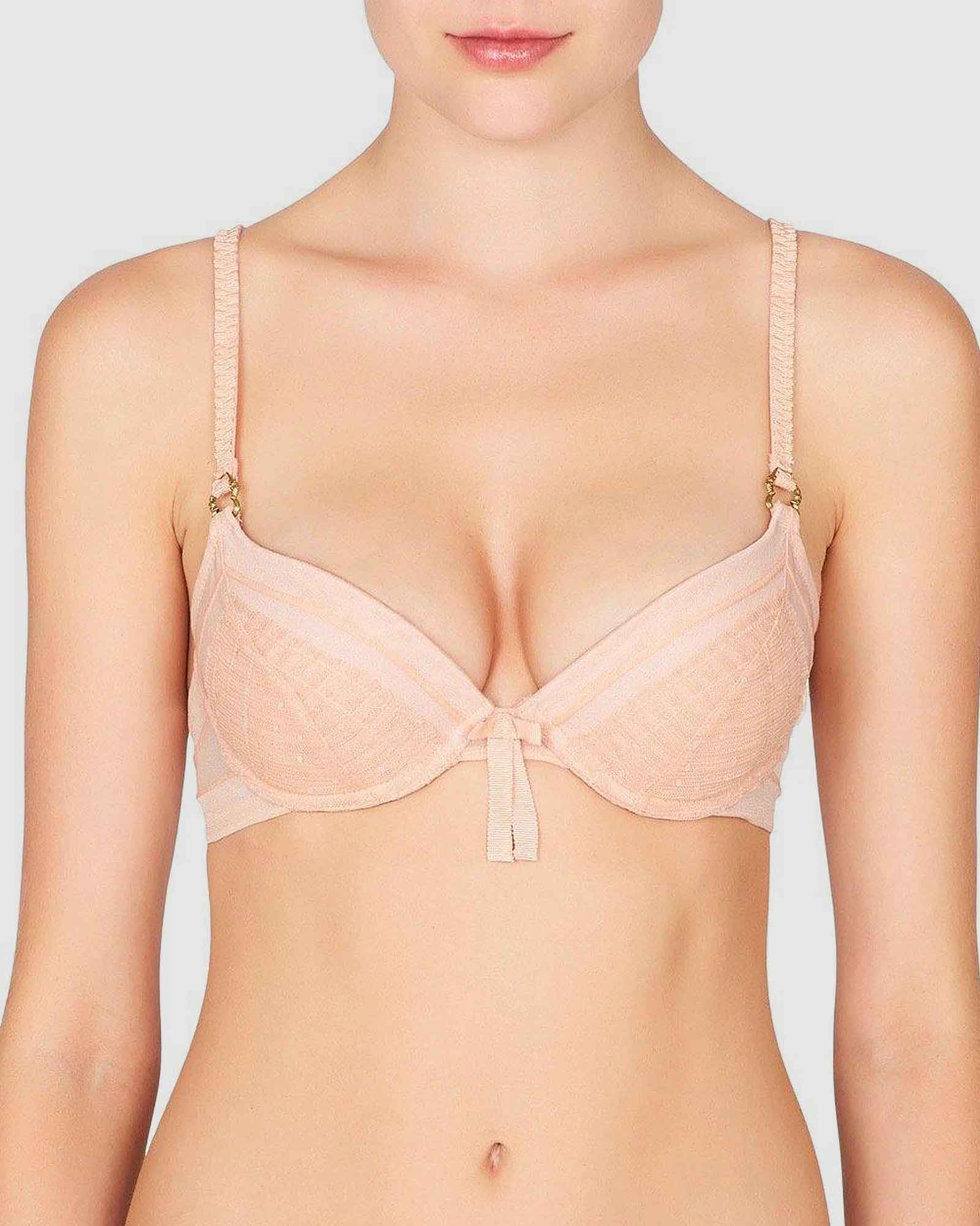 Artisan | Plunge Push Up Bra | Naked