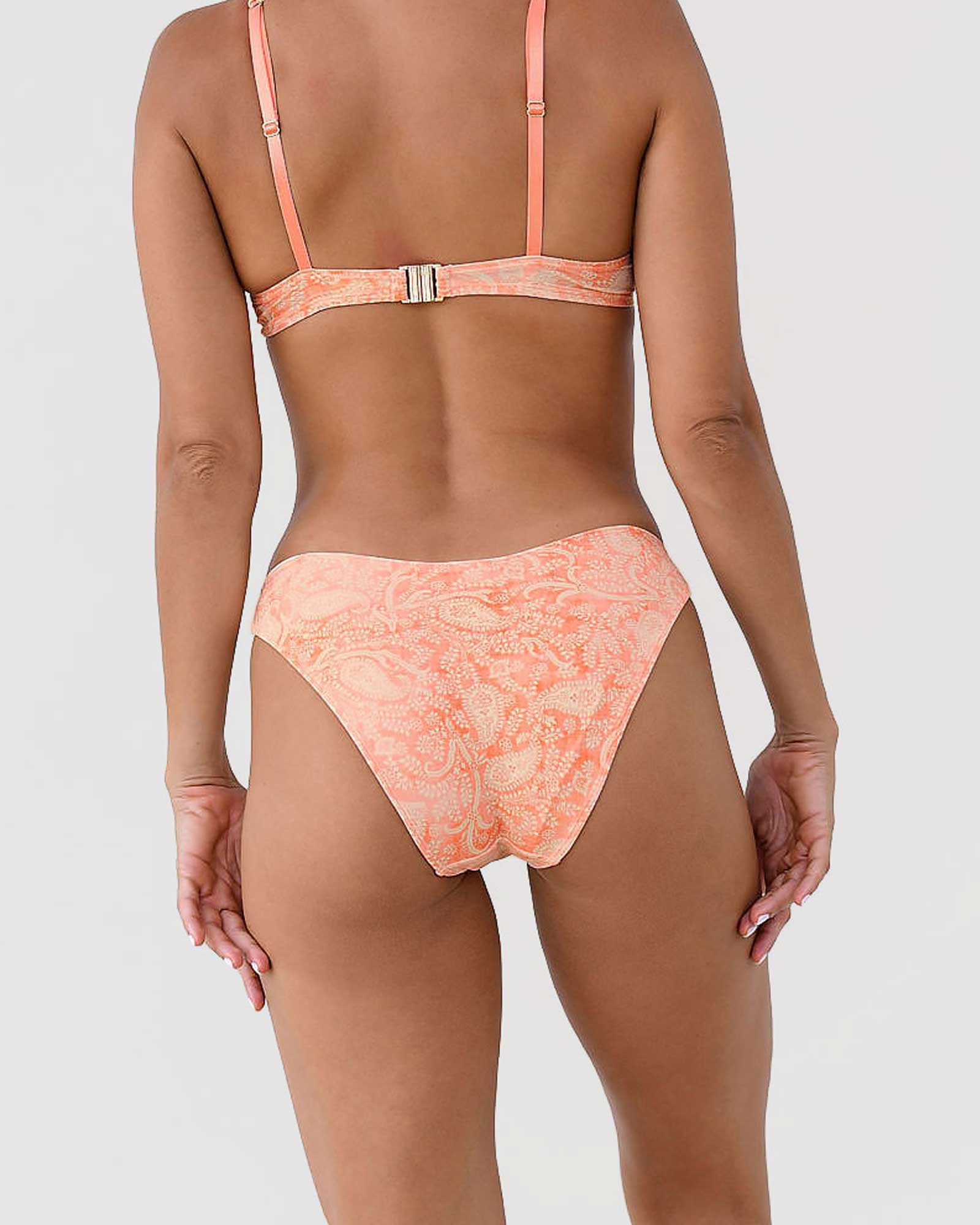 Bandana | Bikini Brief | Mandarin / Stucco